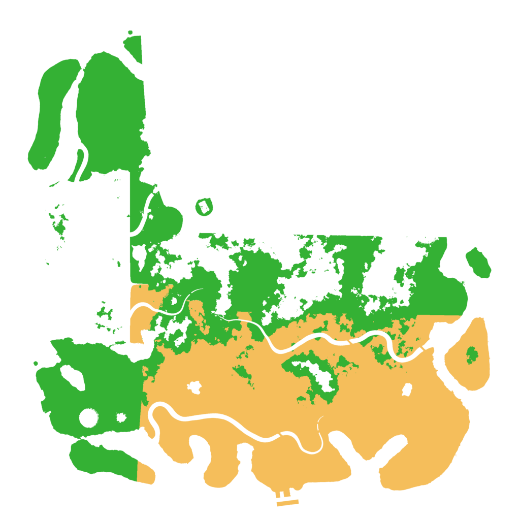 Biome Rust Map: Procedural Map, Size: 4800, Seed: 1648173116