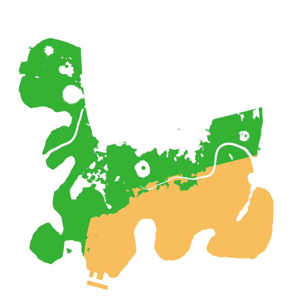 Biome Rust Map: Procedural Map, Size: 2875, Seed: 1