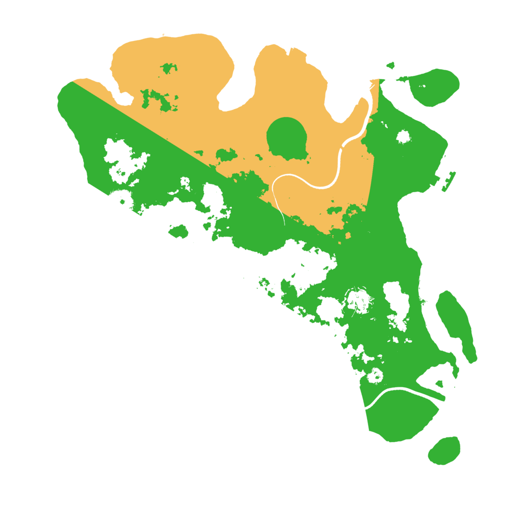 Biome Rust Map: Procedural Map, Size: 3500, Seed: 1671143908