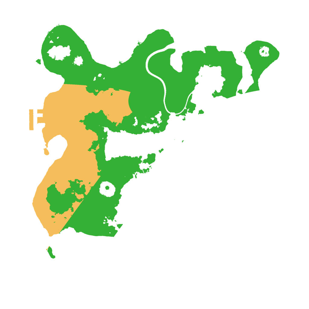 Biome Rust Map: Procedural Map, Size: 3000, Seed: 873438514