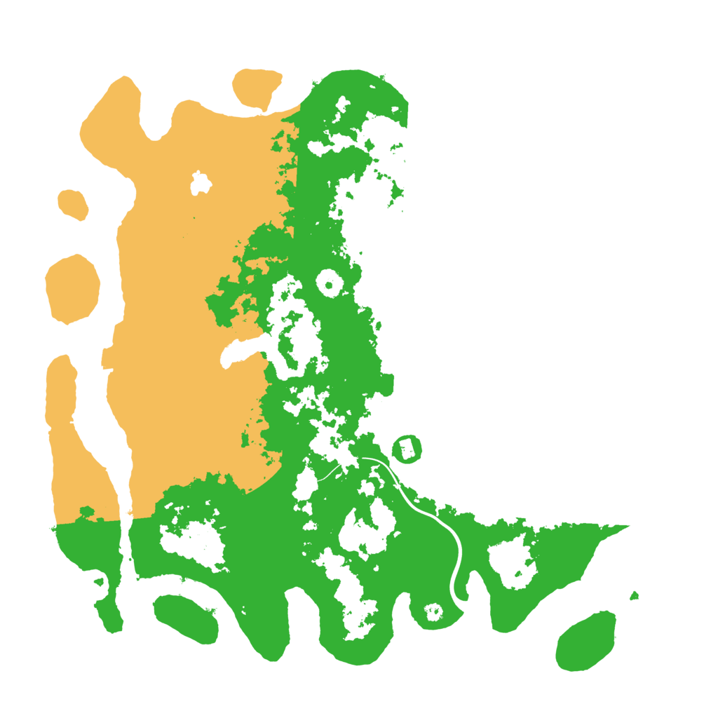 Biome Rust Map: Procedural Map, Size: 4000, Seed: 19771982