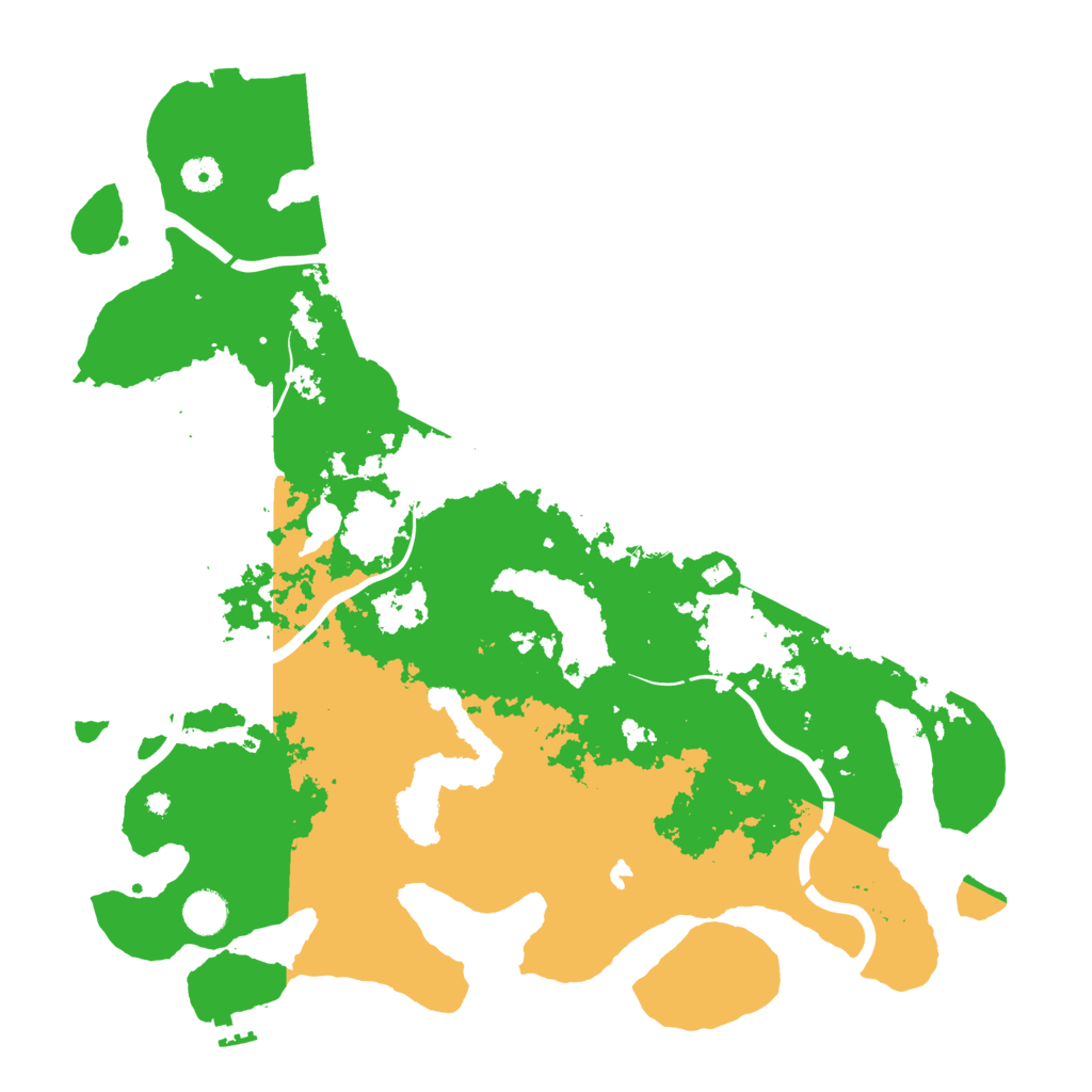 Biome Rust Map: Procedural Map, Size: 4301, Seed: 8845442