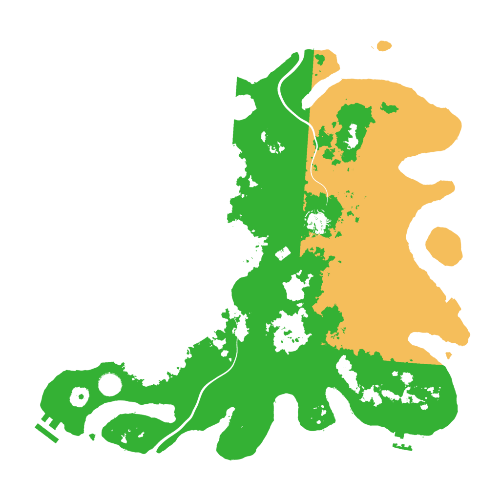 Biome Rust Map: Procedural Map, Size: 3800, Seed: 782995563