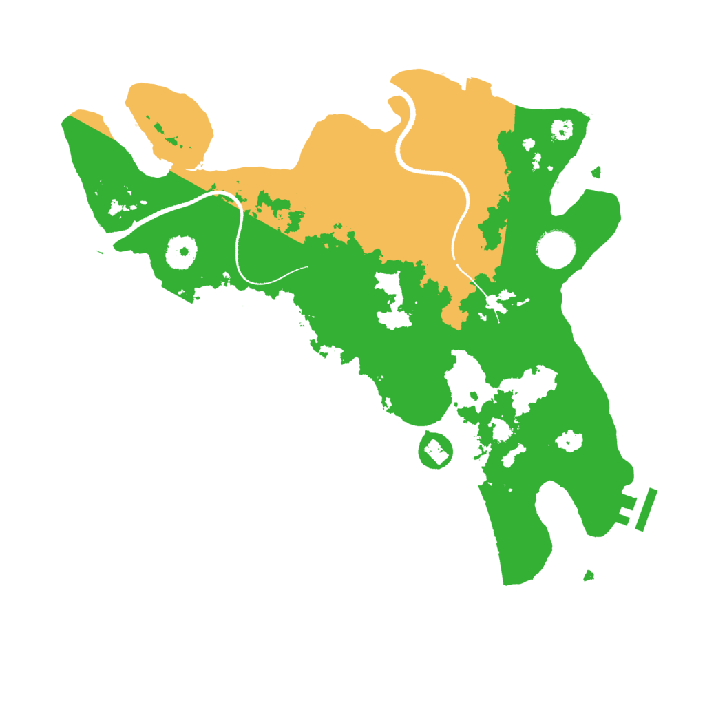 Biome Rust Map: Procedural Map, Size: 3250, Seed: 1908534806