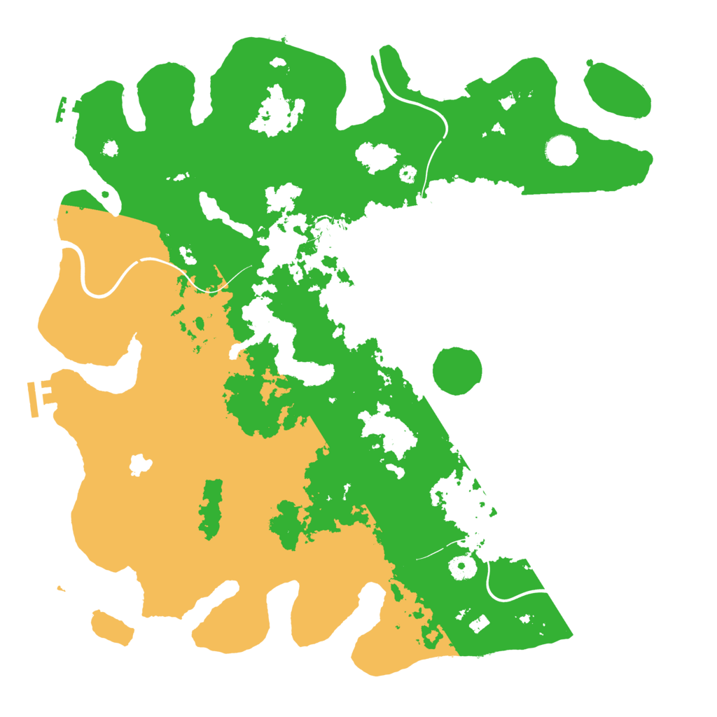 Biome Rust Map: Procedural Map, Size: 4100, Seed: 3206547