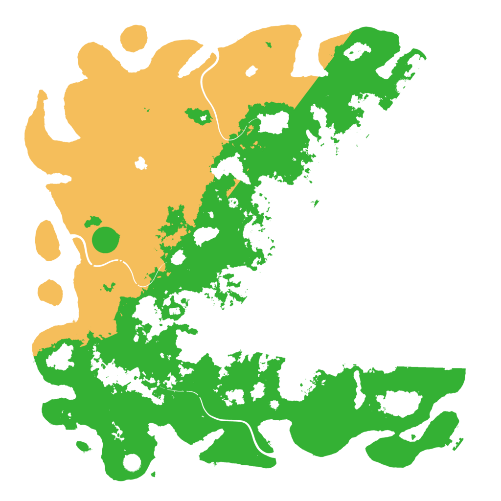 Biome Rust Map: Procedural Map, Size: 5000, Seed: 1921086532