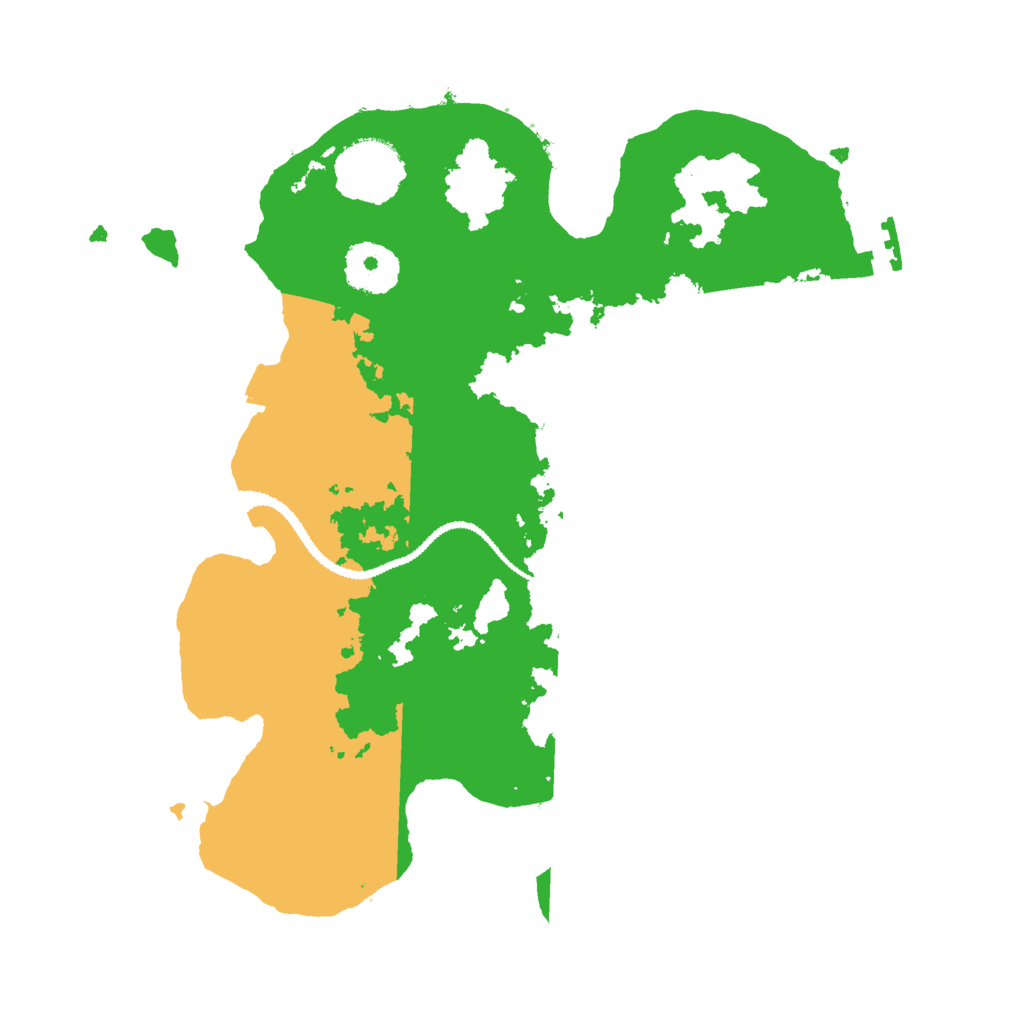 Biome Rust Map: Procedural Map, Size: 2900, Seed: 2712241