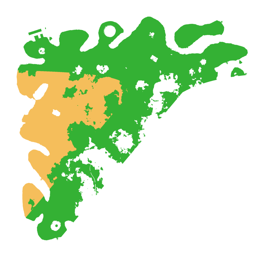 Biome Rust Map: Procedural Map, Size: 4000, Seed: 964446118