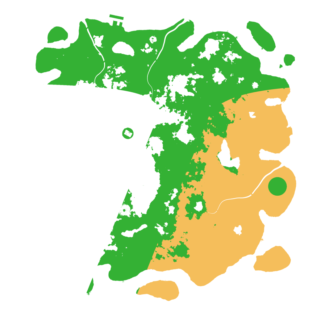 Biome Rust Map: Procedural Map, Size: 4500, Seed: 1631381179