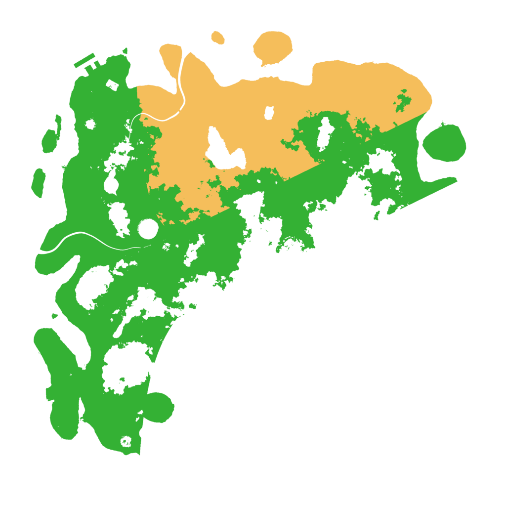 Biome Rust Map: Procedural Map, Size: 4500, Seed: 1670400088