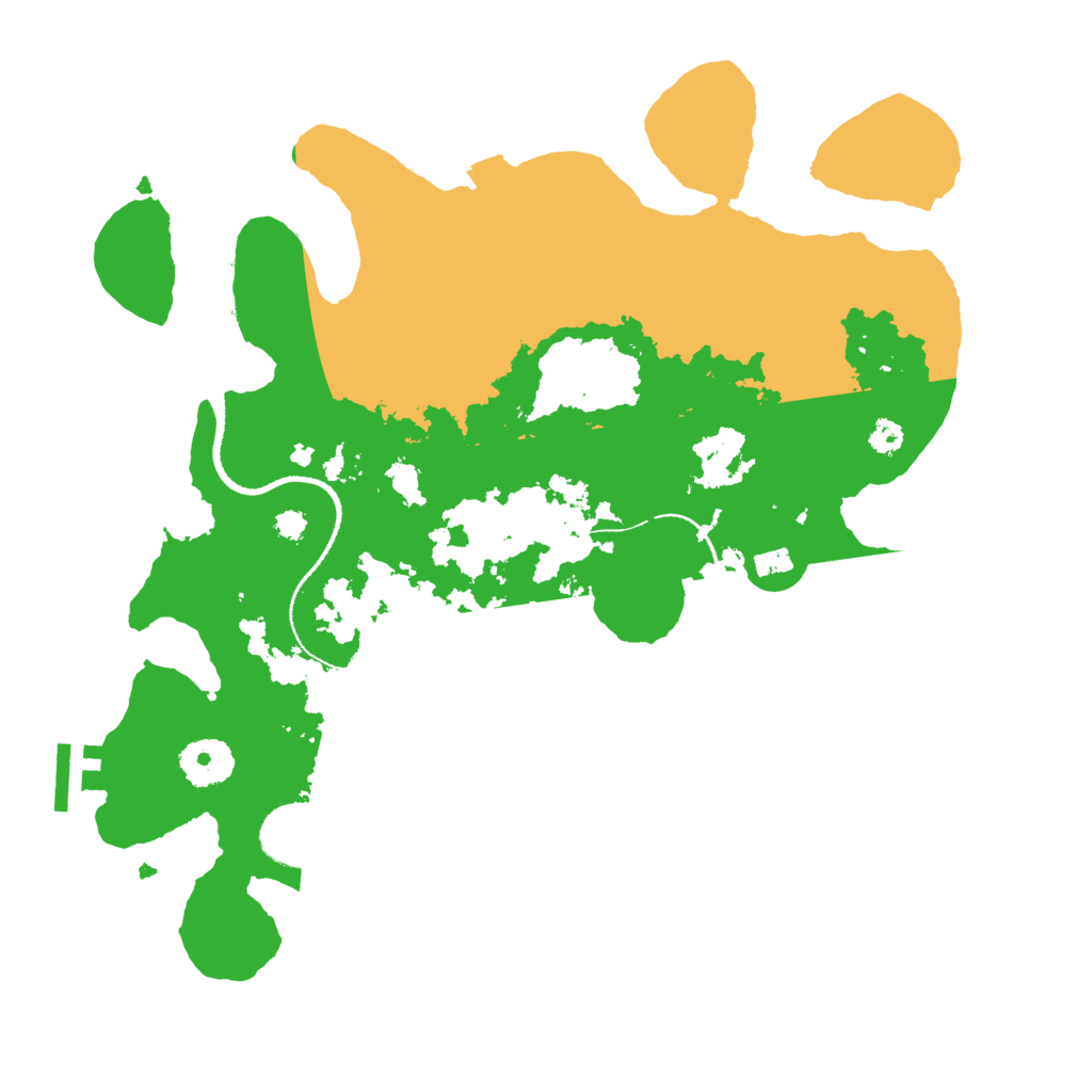 Biome Rust Map: Procedural Map, Size: 3250, Seed: 2061557822