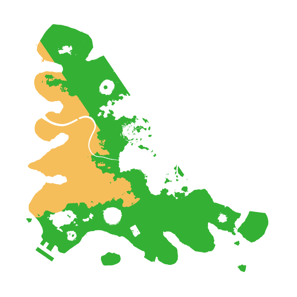 Biome Rust Map: Procedural Map, Size: 3000, Seed: 1423446075