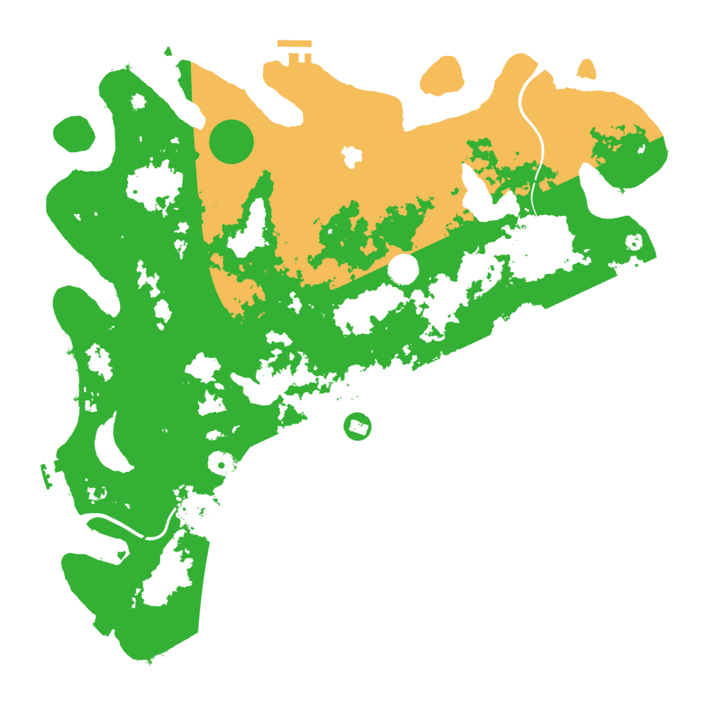 Biome Rust Map: Procedural Map, Size: 4250, Seed: 162312421