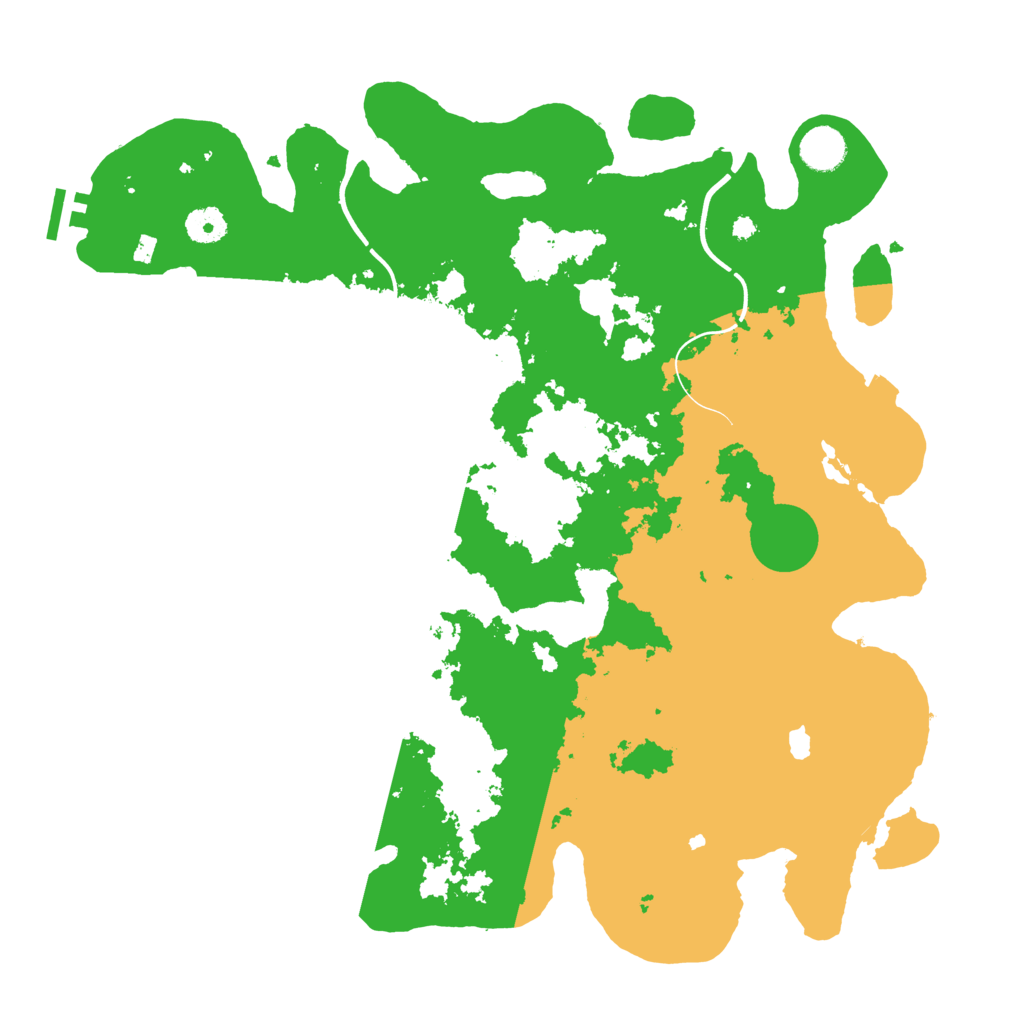 Biome Rust Map: Procedural Map, Size: 4000, Seed: 1847559941