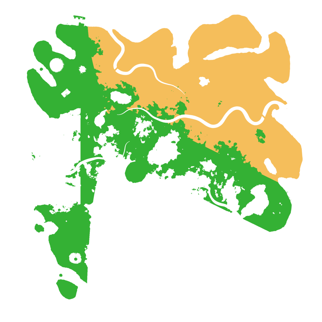 Biome Rust Map: Procedural Map, Size: 4100, Seed: 1670721295