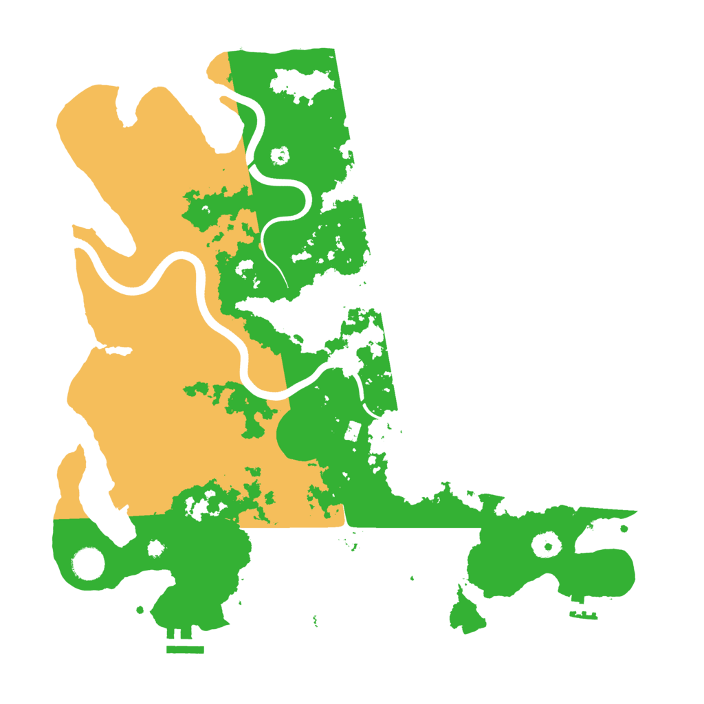 Biome Rust Map: Procedural Map, Size: 3800, Seed: 85989819