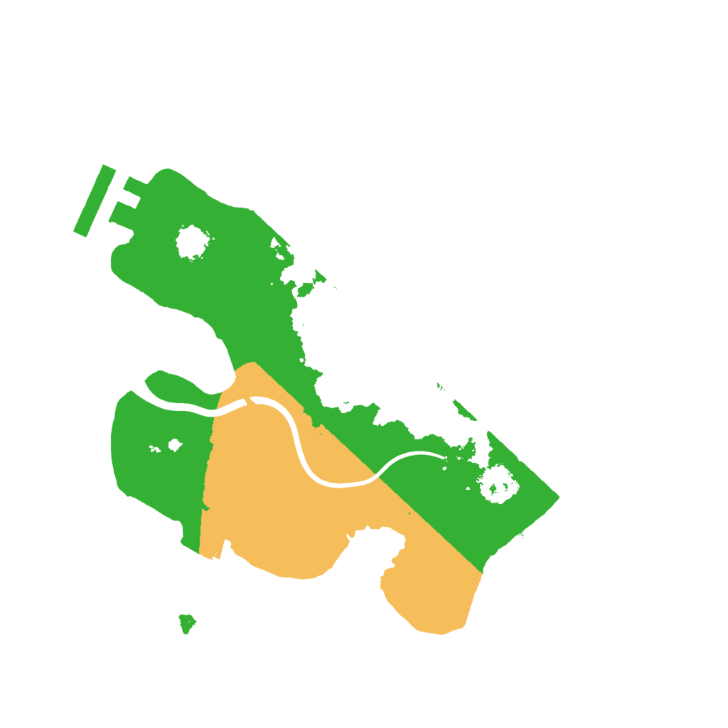 Biome Rust Map: Procedural Map, Size: 2000, Seed: 1108046894