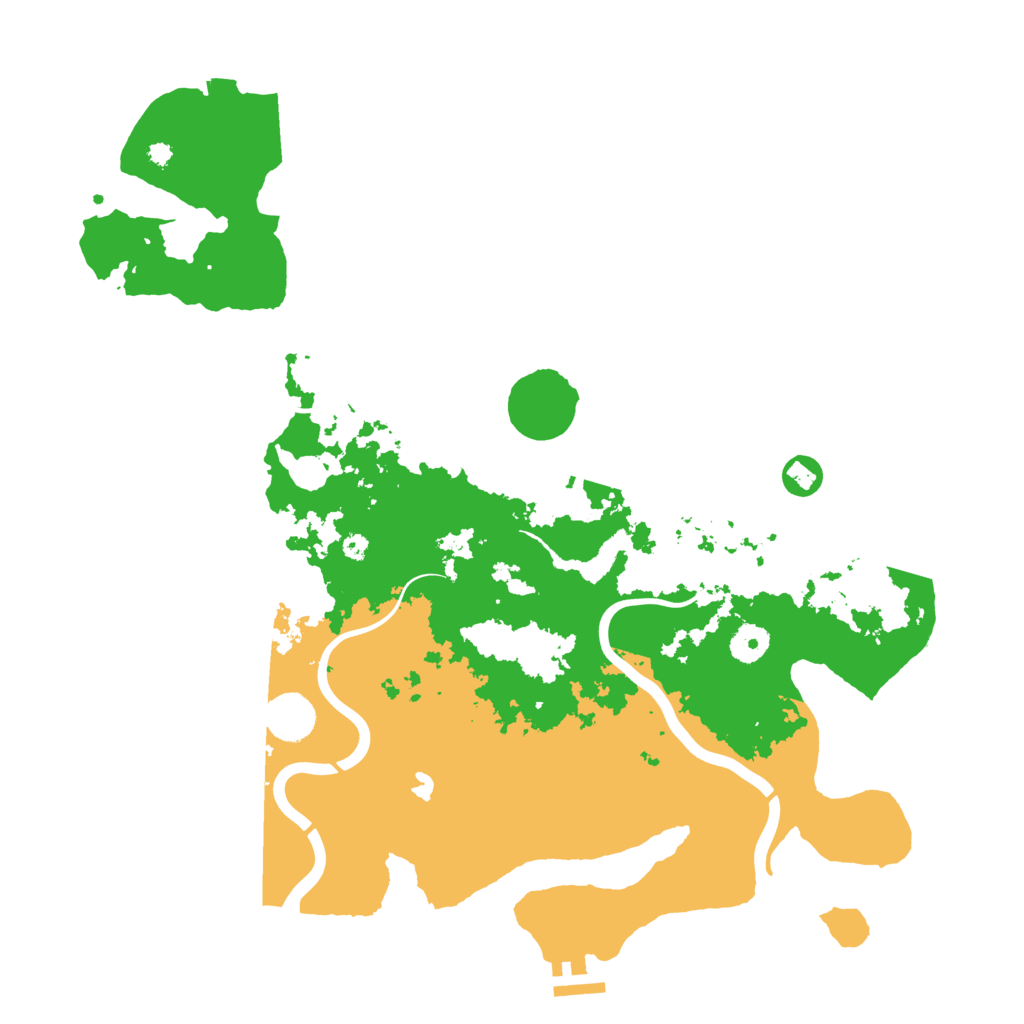 Biome Rust Map: Procedural Map, Size: 4000, Seed: 1832583249