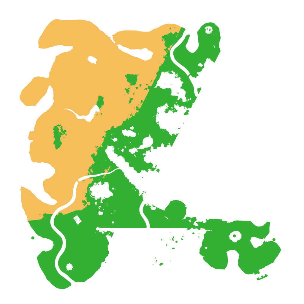 Biome Rust Map: Procedural Map, Size: 4000, Seed: 1952114185