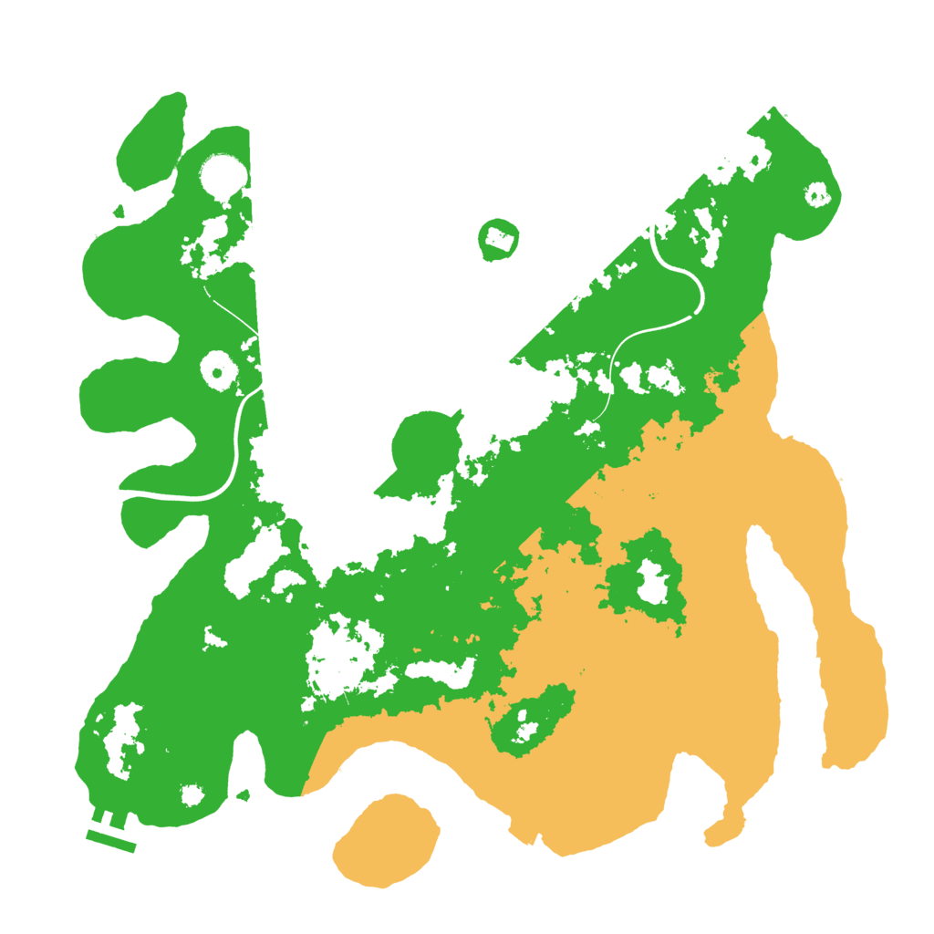 Biome Rust Map: Procedural Map, Size: 3750, Seed: 1086092367