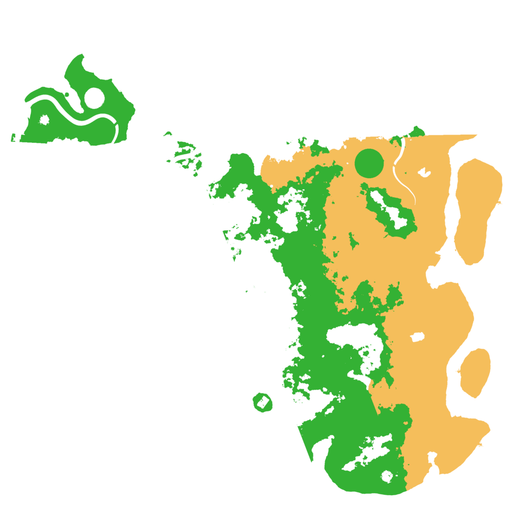Biome Rust Map: Procedural Map, Size: 4800, Seed: 1306199909