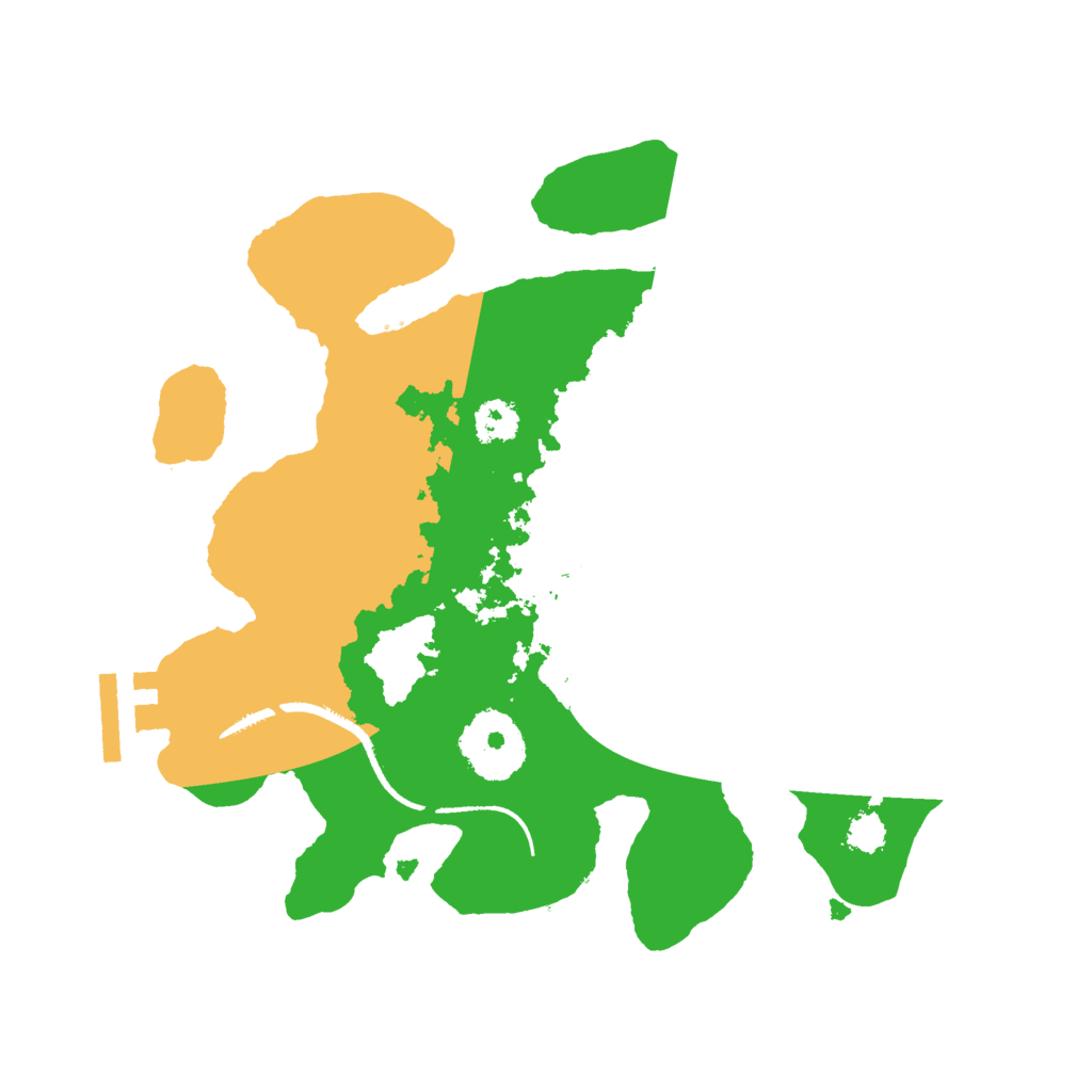 Biome Rust Map: Procedural Map, Size: 2500, Seed: 2109203629
