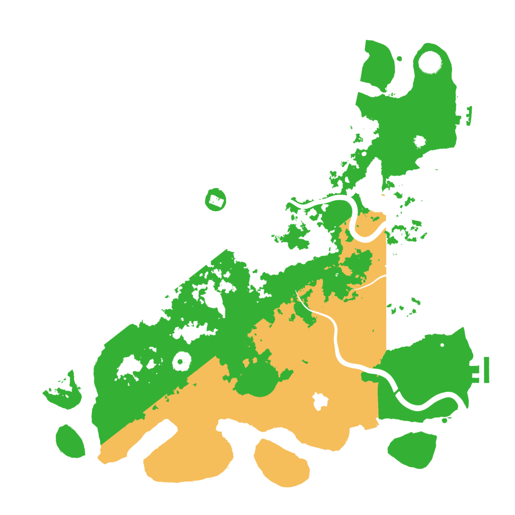 Biome Rust Map: Procedural Map, Size: 4000, Seed: 779638204