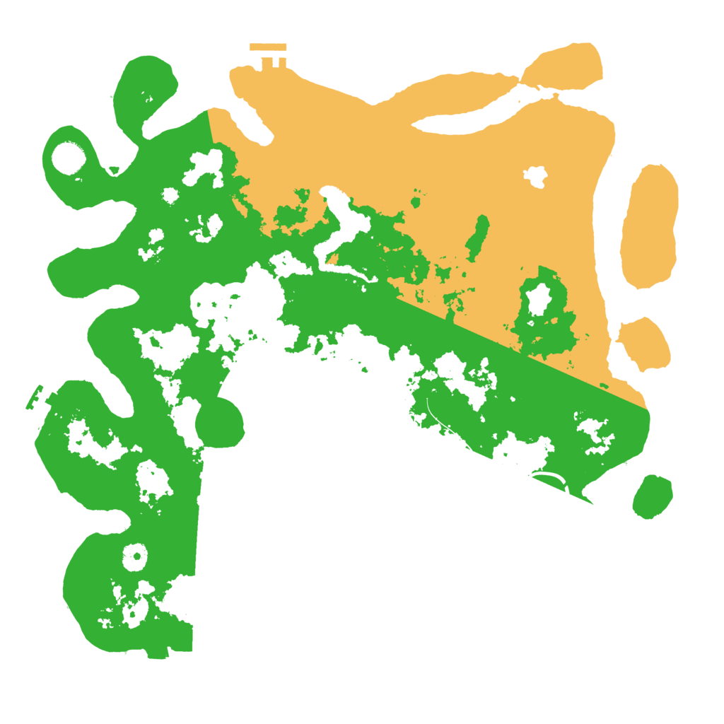 Biome Rust Map: Procedural Map, Size: 4000, Seed: 827295972