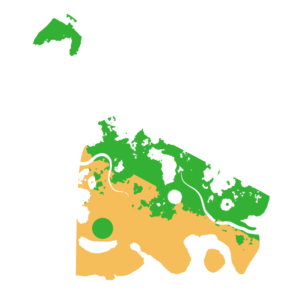 Biome Rust Map: Procedural Map, Size: 3750, Seed: 50577079
