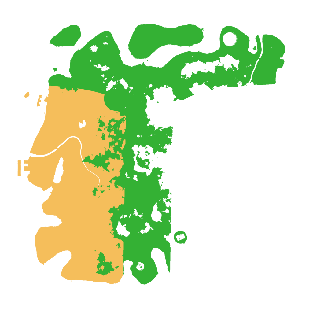 Biome Rust Map: Procedural Map, Size: 4000, Seed: 649716110