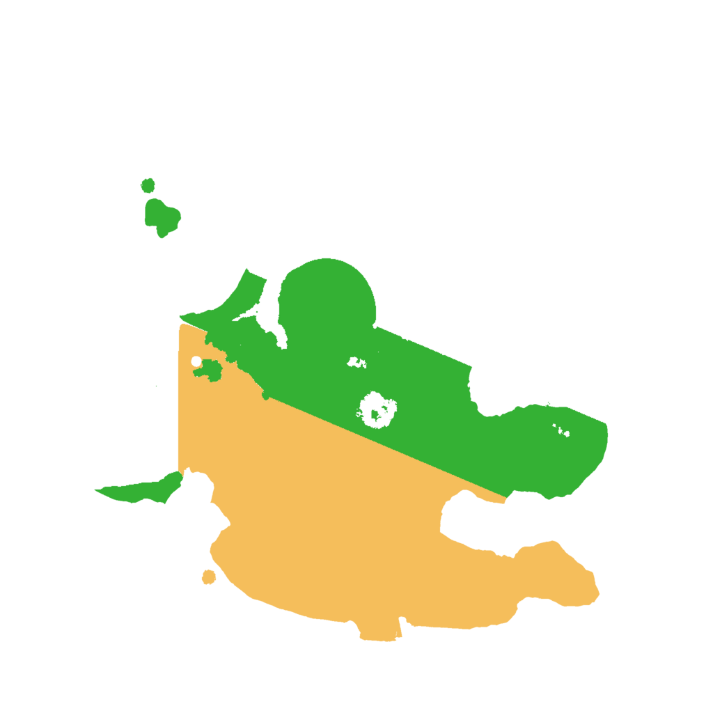 Biome Rust Map: Procedural Map, Size: 2000, Seed: 238842281