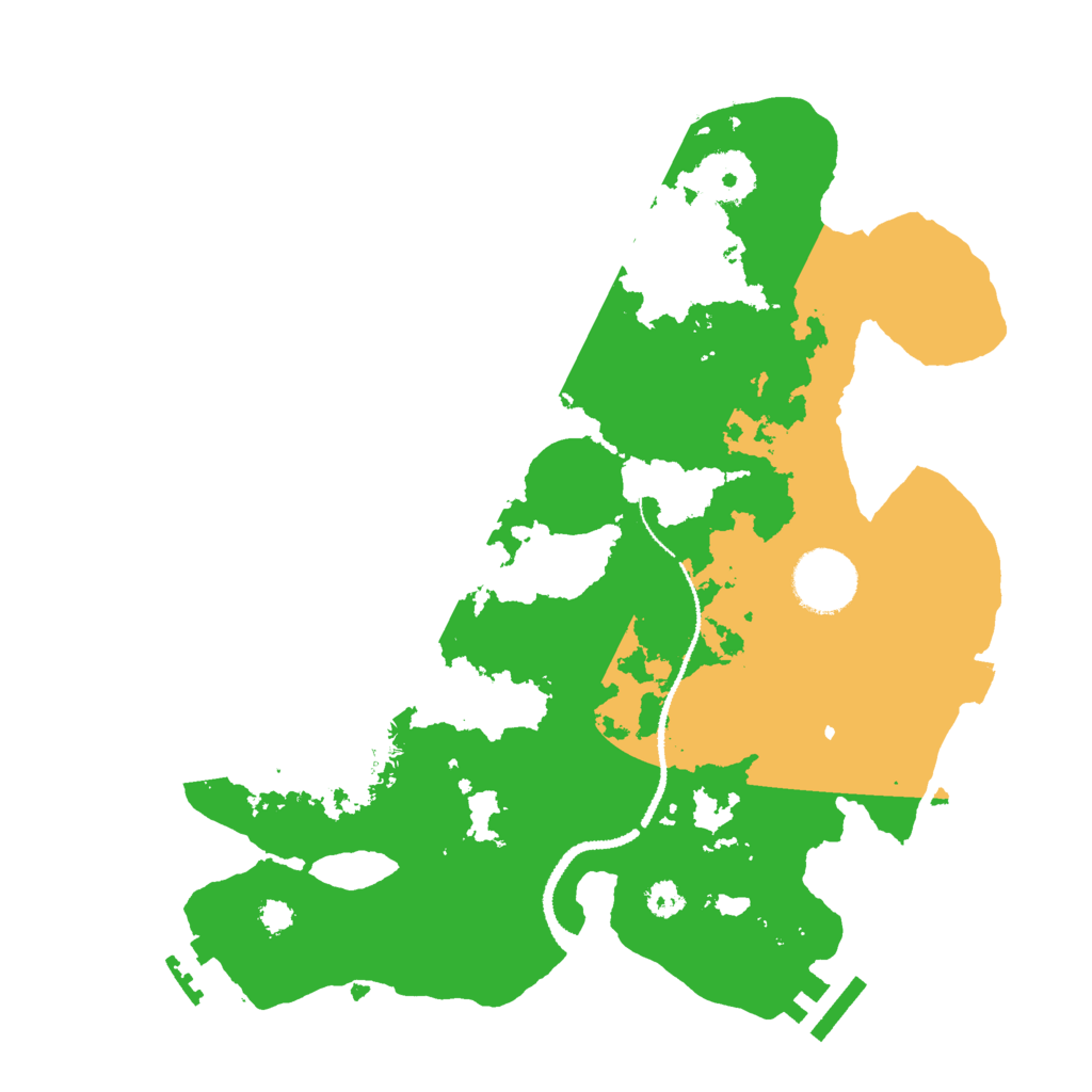 Biome Rust Map: Procedural Map, Size: 3000, Seed: 339989445