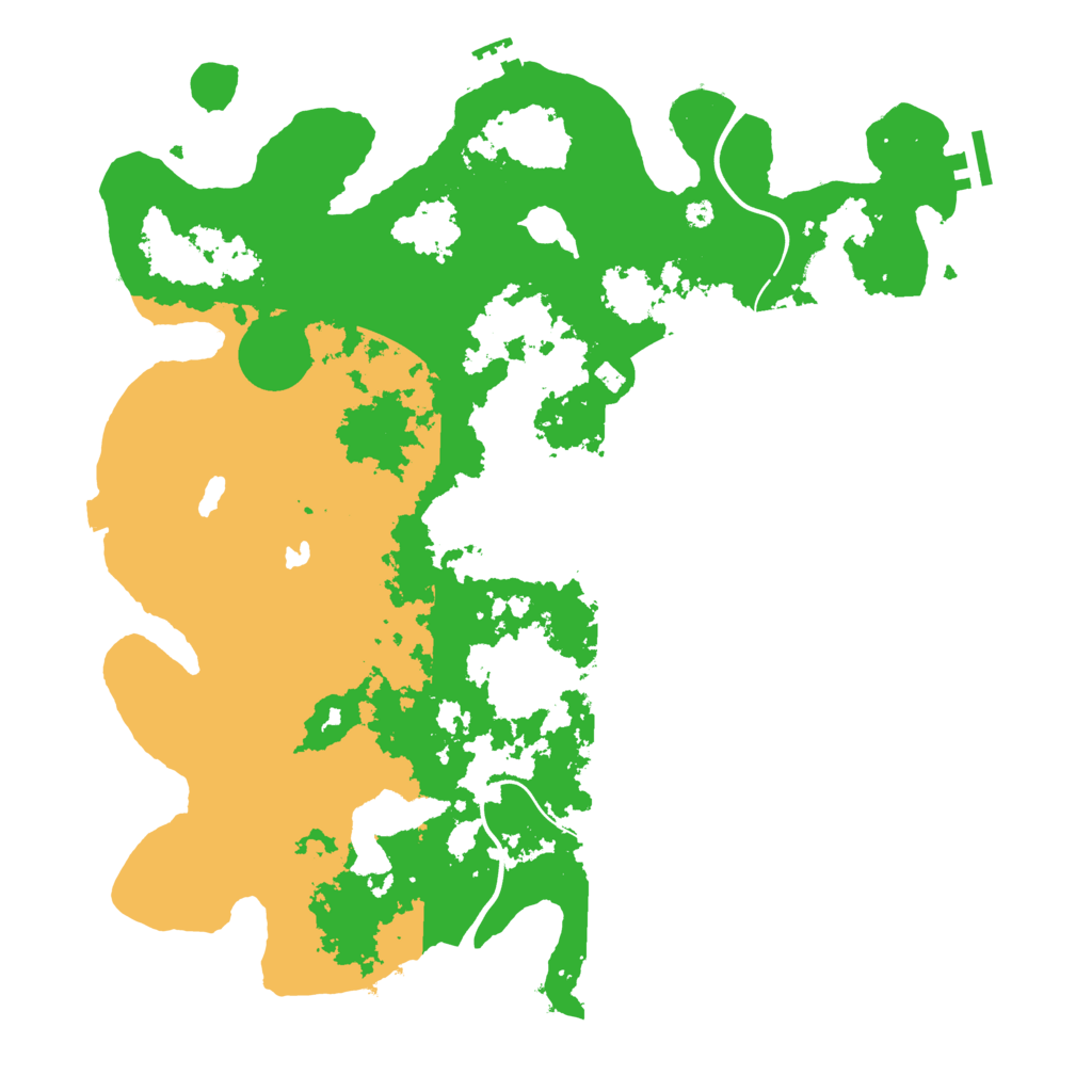 Biome Rust Map: Procedural Map, Size: 4000, Seed: 146824863