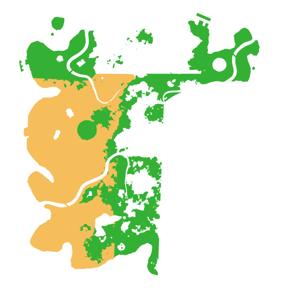 Biome Rust Map: Procedural Map, Size: 4000, Seed: 146824863