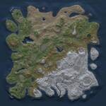 Thumbnail Rust Map: Procedural Map, Size: 4500, Seed: 400720366, 17 Monuments