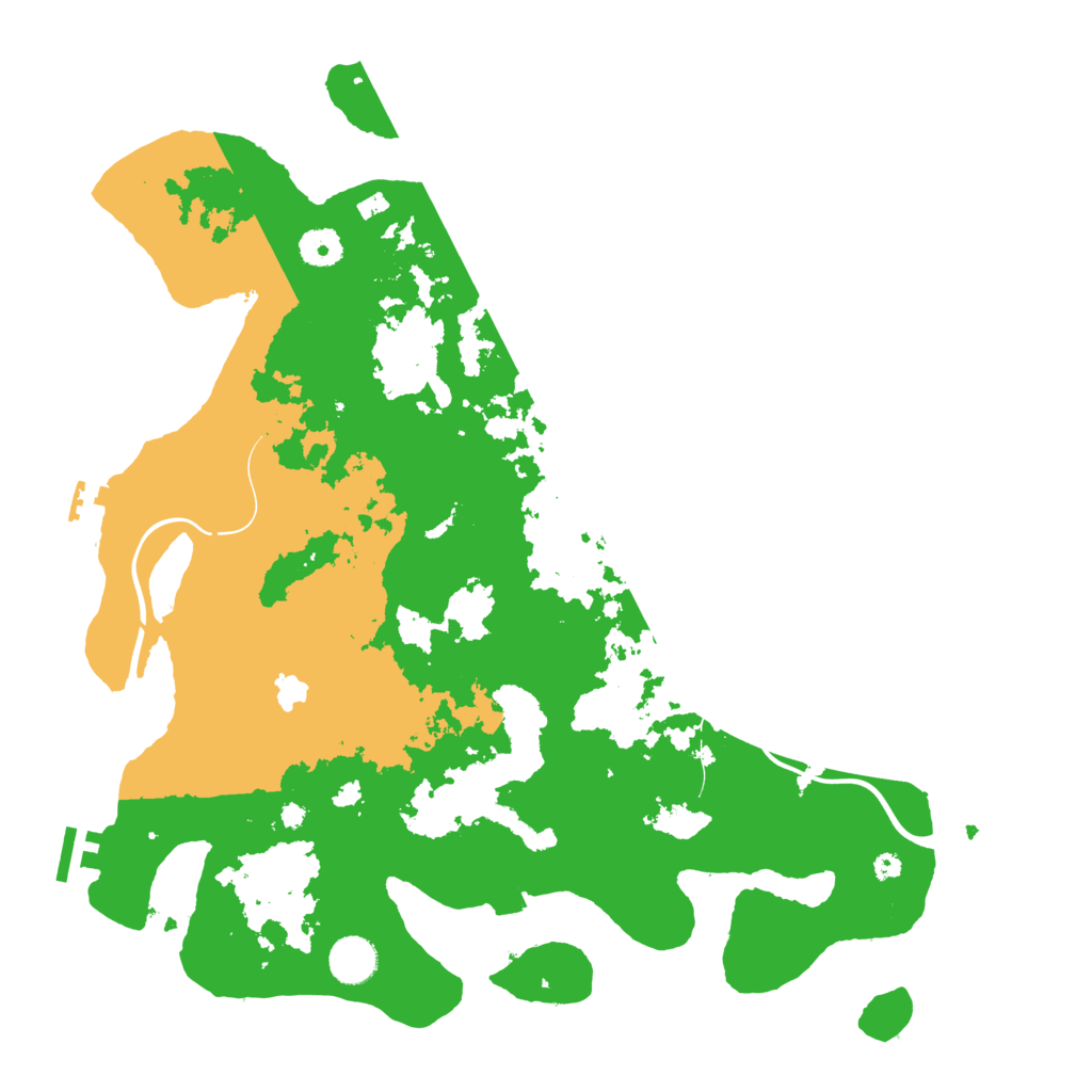 Biome Rust Map: Procedural Map, Size: 4000, Seed: 452716899