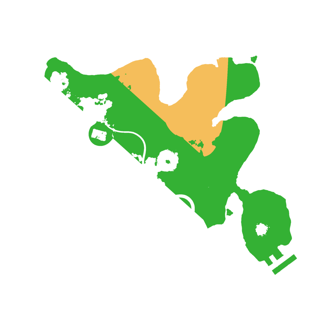 Biome Rust Map: Procedural Map, Size: 2300, Seed: 1654094822