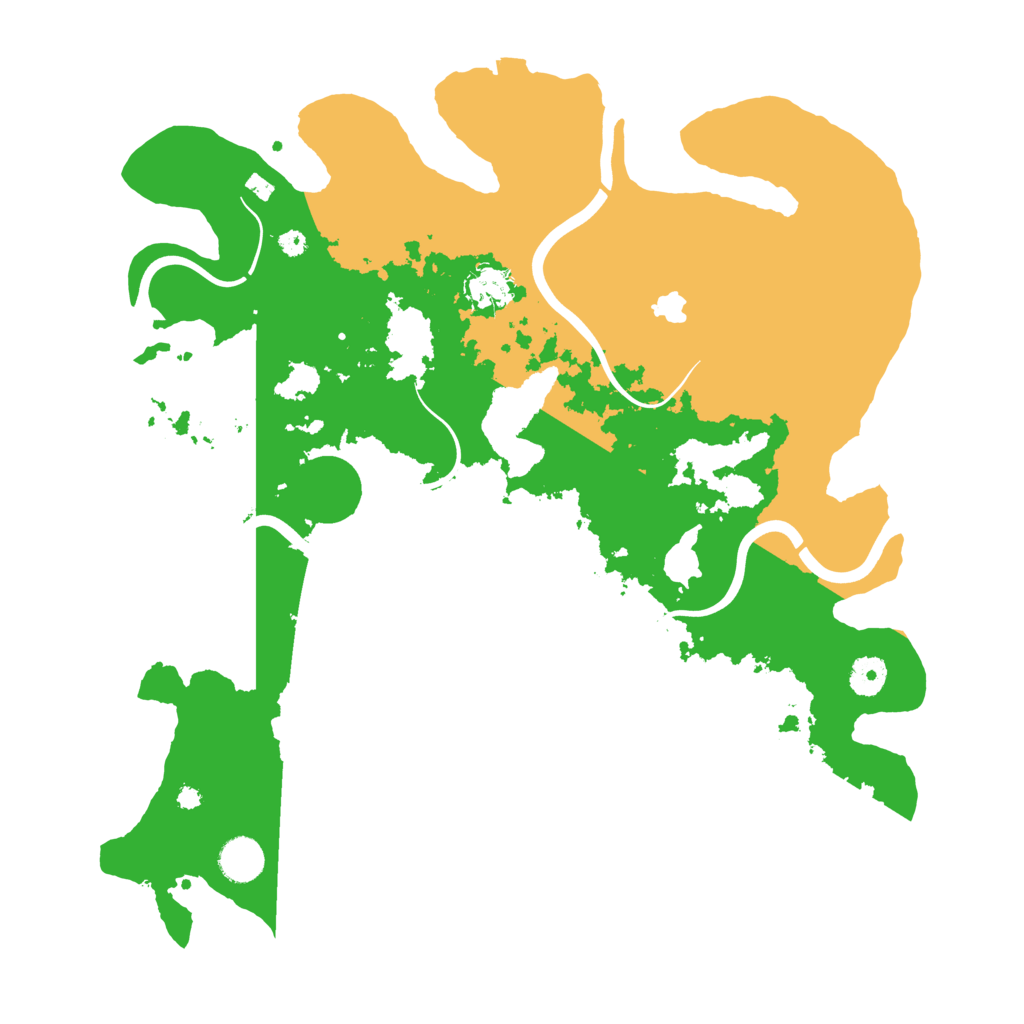 Biome Rust Map: Procedural Map, Size: 4000, Seed: 1489574473