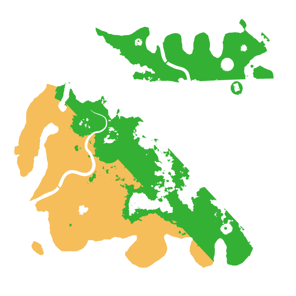 Biome Rust Map: Procedural Map, Size: 4000, Seed: 1325313022