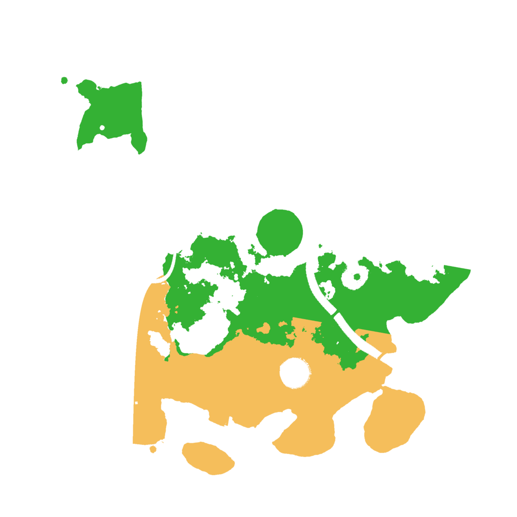 Biome Rust Map: Procedural Map, Size: 3000, Seed: 9993