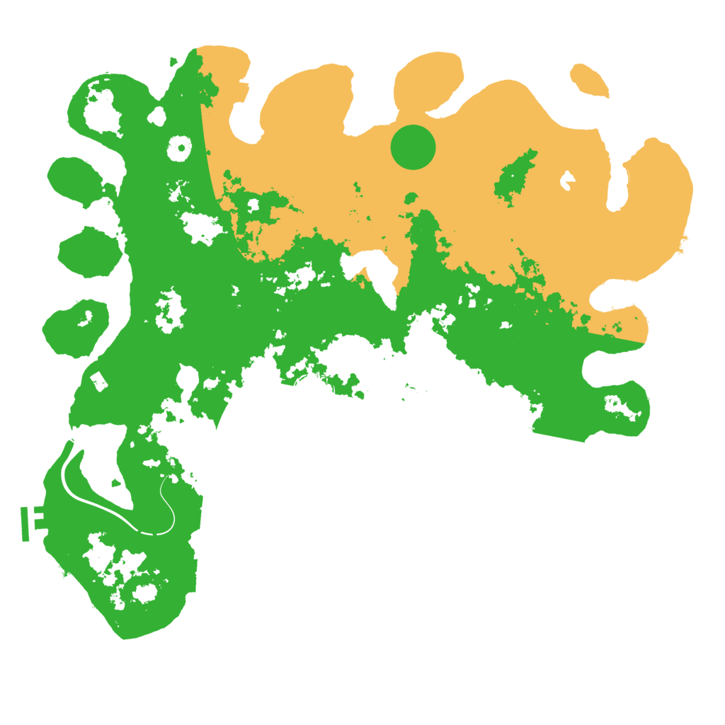Biome Rust Map: Procedural Map, Size: 4250, Seed: 547285877