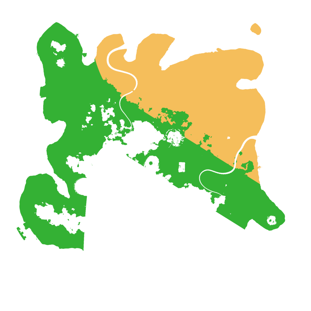 Biome Rust Map: Procedural Map, Size: 3300, Seed: 723195903