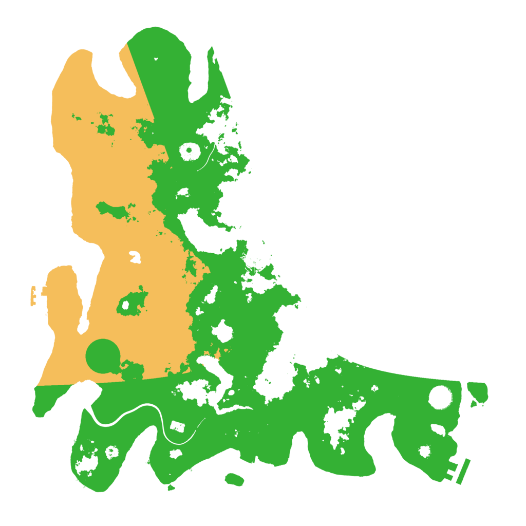 Biome Rust Map: Procedural Map, Size: 4000, Seed: 324693754