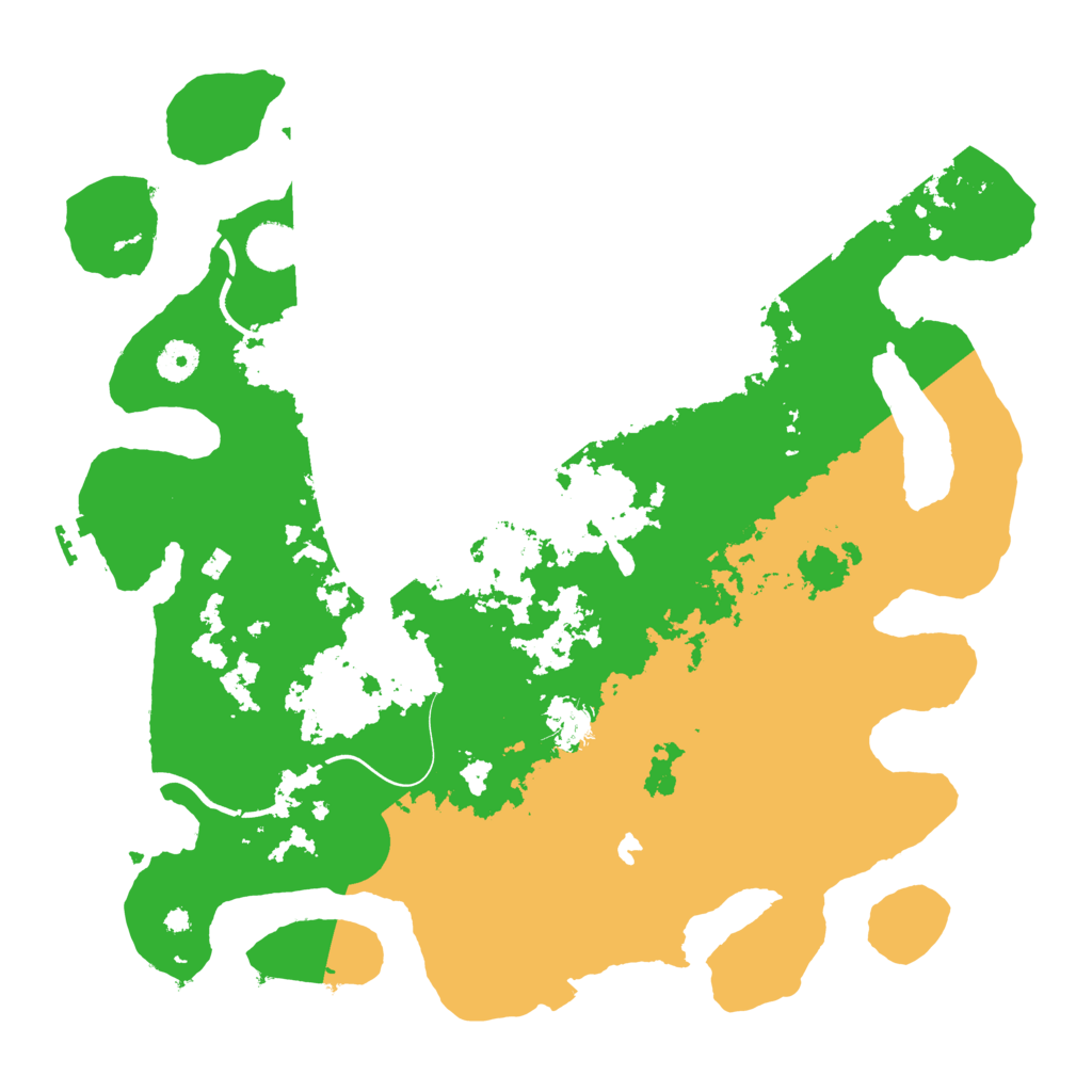 Biome Rust Map: Procedural Map, Size: 4000, Seed: 1248485422