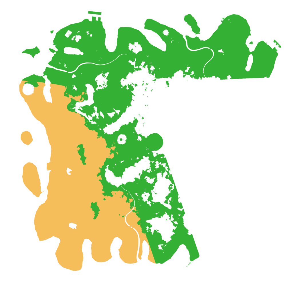 Biome Rust Map: Procedural Map, Size: 4500, Seed: 675443523
