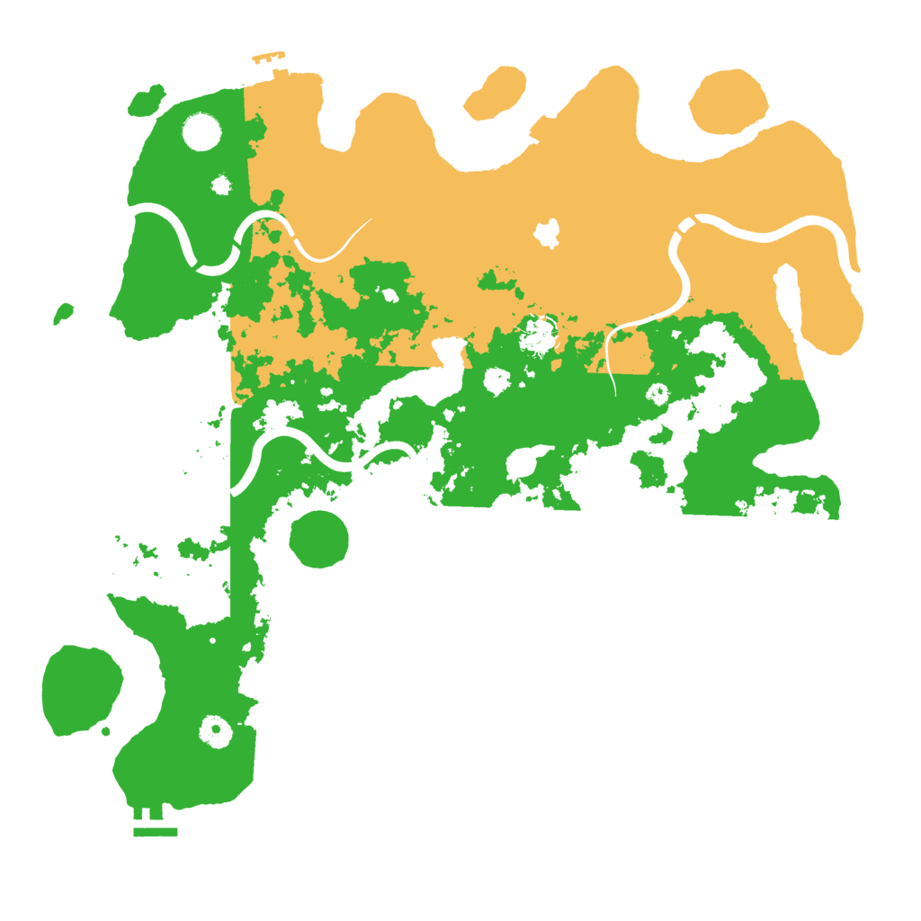 Biome Rust Map: Procedural Map, Size: 4250, Seed: 1848562707