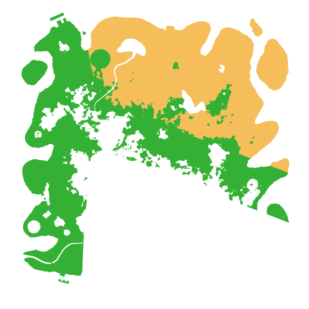 Biome Rust Map: Procedural Map, Size: 4250, Seed: 1844030484