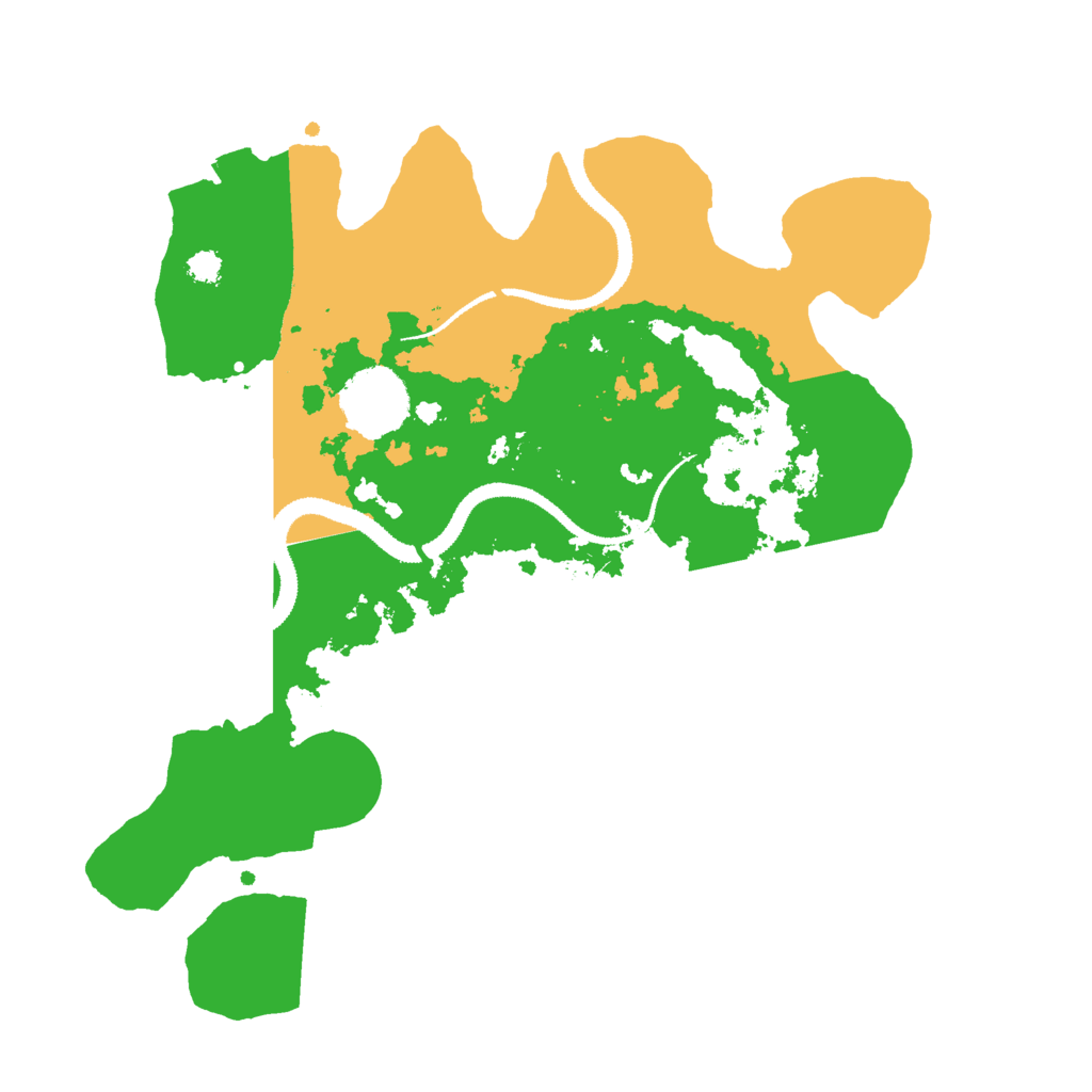 Biome Rust Map: Procedural Map, Size: 3000, Seed: 883026