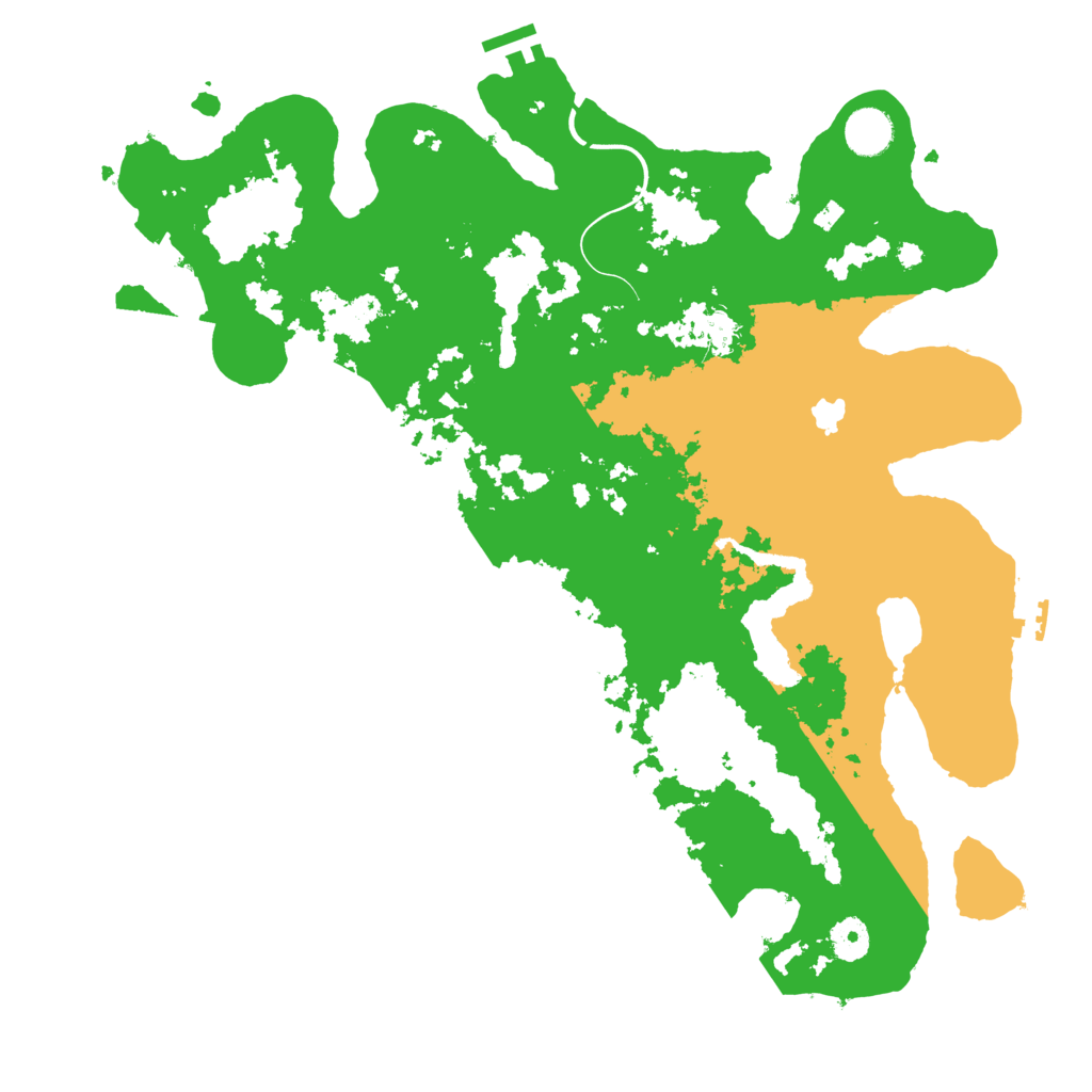 Biome Rust Map: Procedural Map, Size: 4000, Seed: 31094234