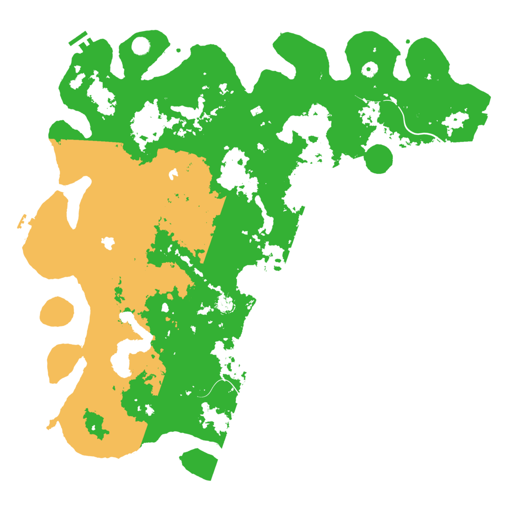 Biome Rust Map: Procedural Map, Size: 5000, Seed: 181714